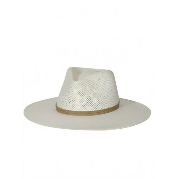 JANESSA LEONE Accessories - NEW JANESSA LEONE women's jude hat in bleach